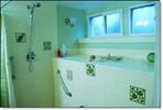 Botanical tiles, Botanical Wall Plaques for use in permanent bathroom installation. Also for use as kitchen backsplash tiles