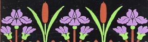 Iris and Cattails