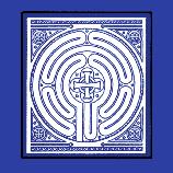 This Hand Painted Besheer Art Tile was inspired by the Labyrinth in the Chancel of the Riverside Church, which was adapted from the Labyrinth at the Chartres Cathedral in France, one of the few such ancient designs in existence. The journey on the Labyrinth is a walking meditation based on the circle, the universal symbol for unity and wholeness. Labyrinths are a part of many religious traditions, serving as metaphors for the spiritual journey, the path of life. The Kabbalah, the Tree of Life from the Jewish tradition, is a labyrinthas is the Hopi Medicine Wheel and the Buddhist Mandala.